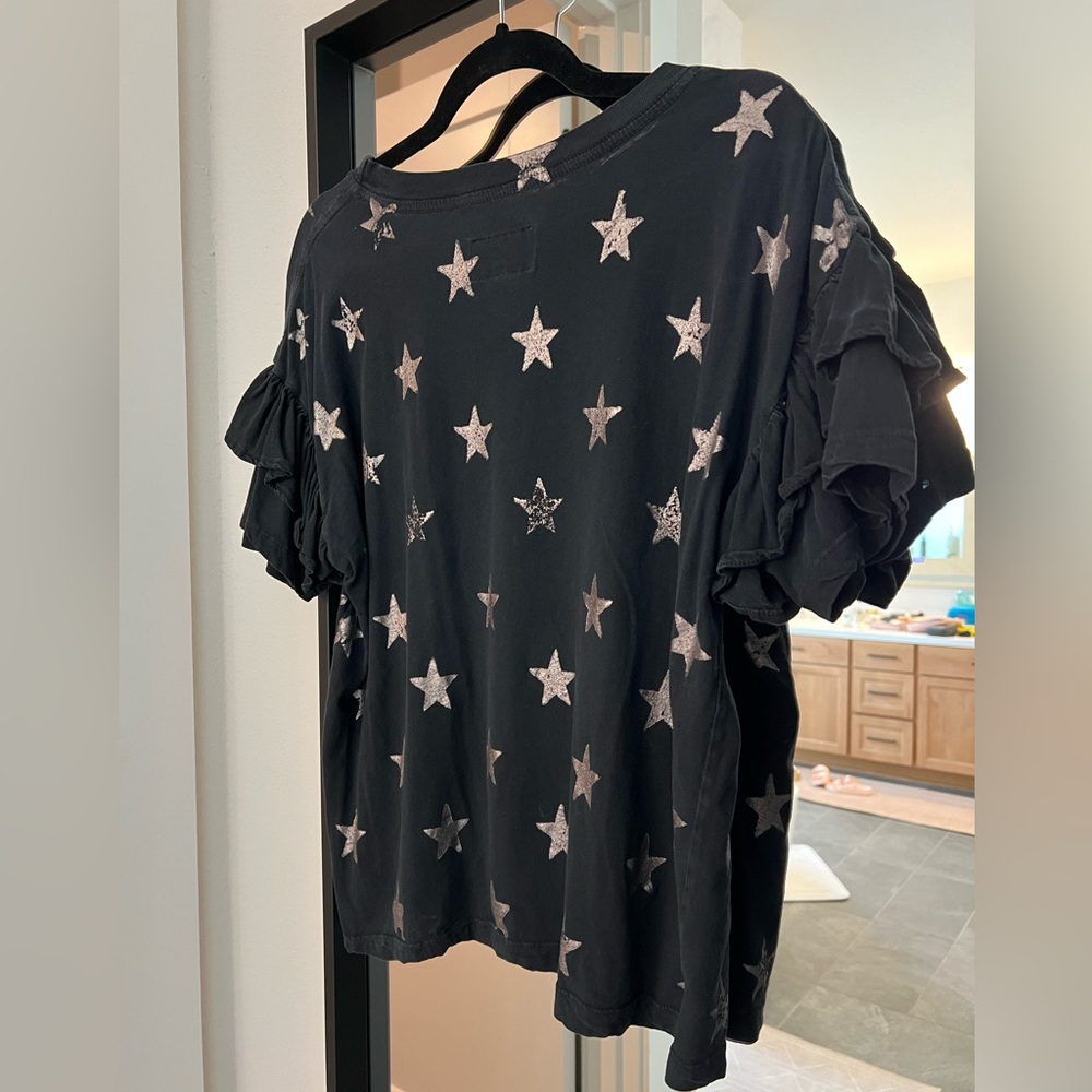 [Current Elliott] Ruffle Roadie Tee - Picture 8 of 9